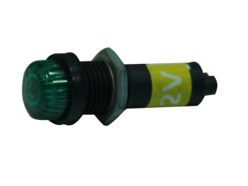 Luz Piloto Sinaleiro DP-11C 12V Verde 