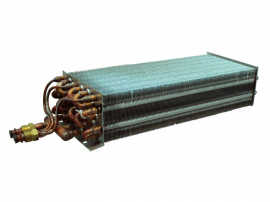 Evaporador Ar Condicionado Trator 87 X 158 X 470 mm 5 Filas